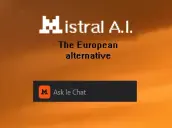 Probeer de Europese Mistral Chat AI, je kunt elke taal spreken die je wilt